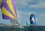 Legacy at the start the Baja HaHa Leg 2, 2003.