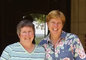 Heather and Connie - 2004