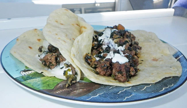 Moroccan Lamb Tacos