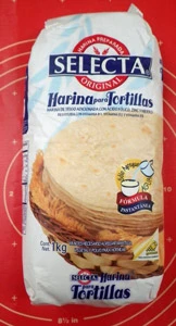Just add water to make tortillas with this mix. Not nearly as good as homemade, however.