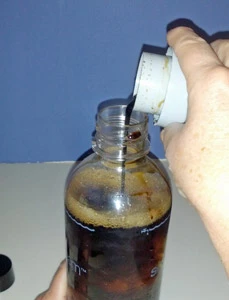 Only unflavored water should be carbonated. Flavorings are added after the water is carbonated.